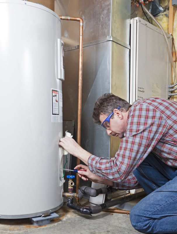 Final Water Heater Connection
